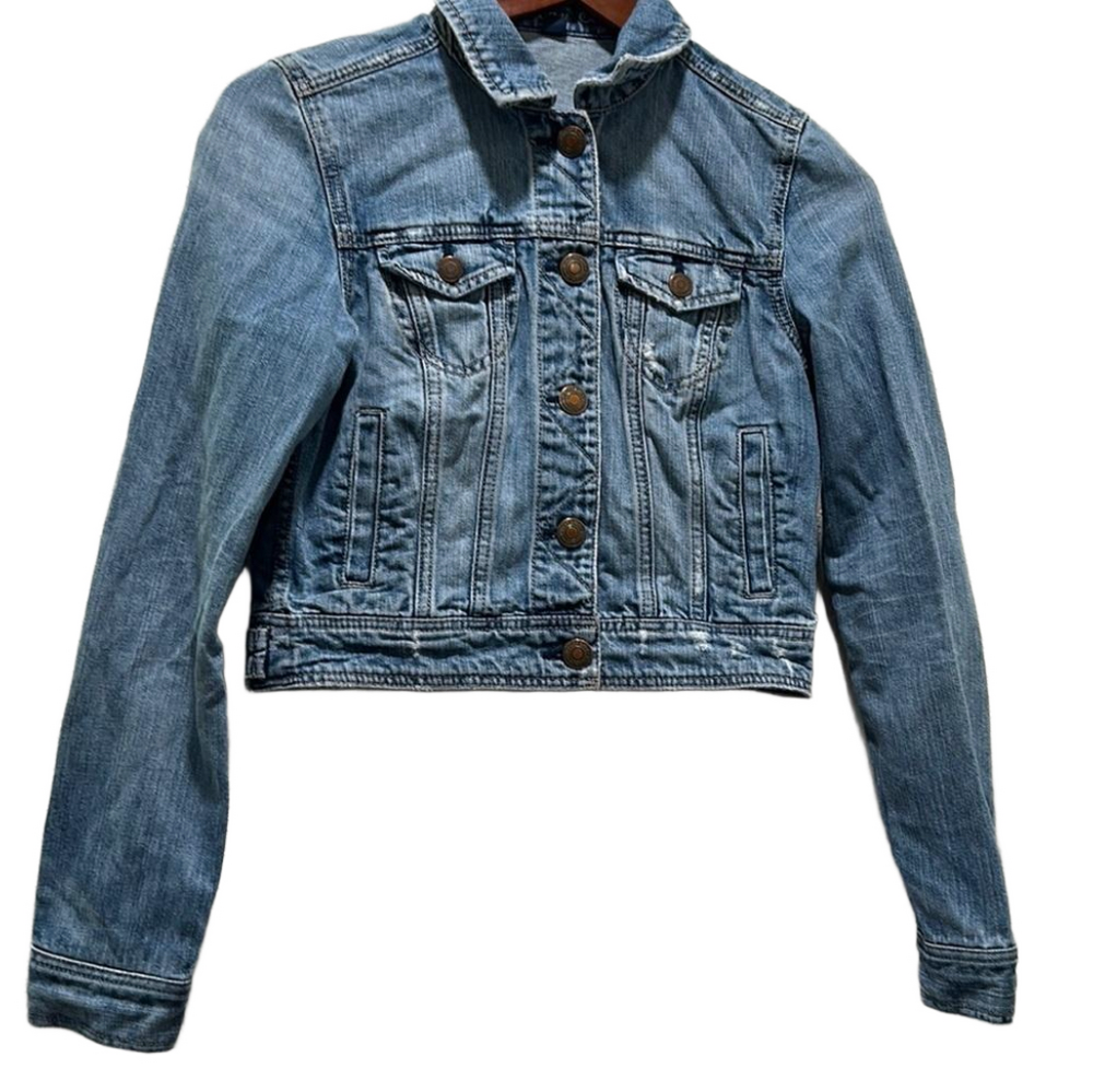 American eagle 🦅 Jean jacket size S/P GUC